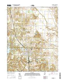Jasonville 2016 topographic map thumbnail