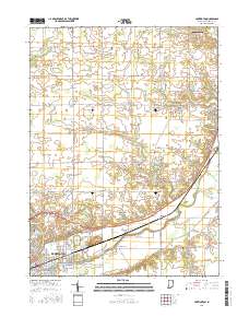 Huntington 2016 topographic map thumbnail