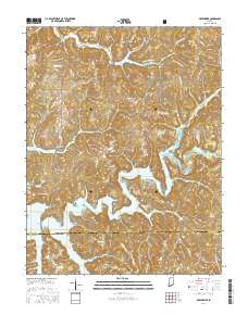 Greenbrier 2016 topographic map thumbnail