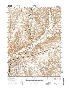 Greencastle 2016 topographic map thumbnail