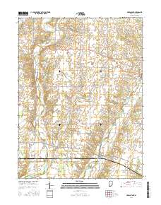 Greens Fork 2016 topographic map thumbnail