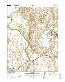 Merom 2016 topographic map thumbnail