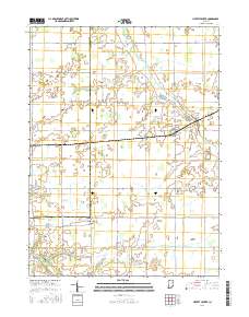 Liberty Center 2016 topographic map thumbnail