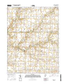 Milroy 2016 topographic map thumbnail