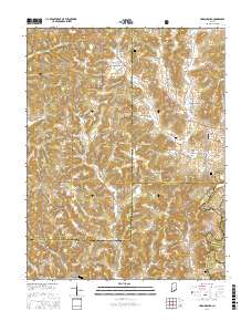Hardinsburg 2016 topographic map thumbnail