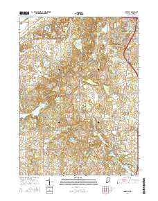 Lakeville 2016 topographic map thumbnail
