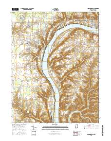 Madison West 2016 topographic map thumbnail