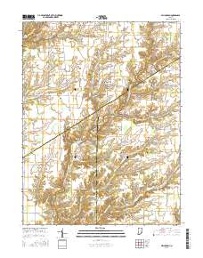 Millhousen 2016 topographic map thumbnail