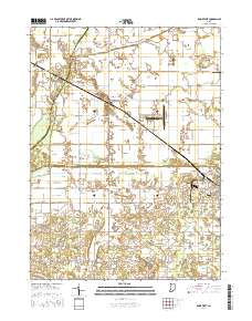 Knox West 2016 topographic map thumbnail