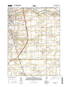 Kokomo East 2016 topographic map thumbnail