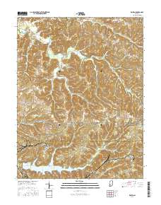 Koleen 2016 topographic map thumbnail