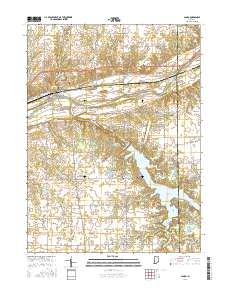 Lagro 2016 topographic map thumbnail