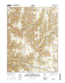 Pierceville 2016 topographic map thumbnail