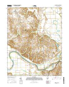 Monroe City 2016 topographic map thumbnail