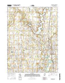 Noblesville 2016 topographic map thumbnail