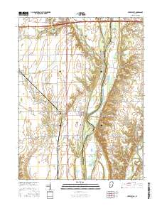 Perrysville 2016 topographic map thumbnail