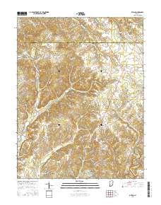 Otisco 2016 topographic map thumbnail