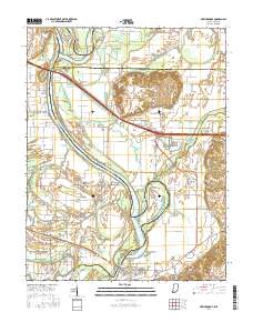 New Harmony 2016 topographic map thumbnail