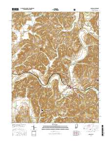 Shoals 2017 topographic map thumbnail