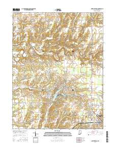 North Vernon 2016 topographic map thumbnail
