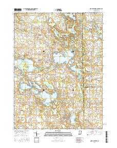 North Webster 2016 topographic map thumbnail