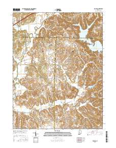 Poland 2016 topographic map thumbnail