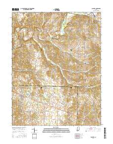 Palmyra 2016 topographic map thumbnail
