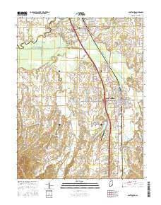 Scottsburg 2016 topographic map thumbnail