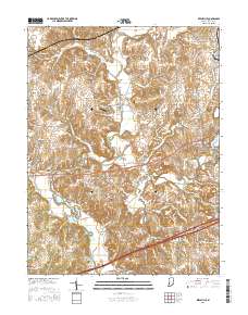 Reelsville 2016 topographic map thumbnail