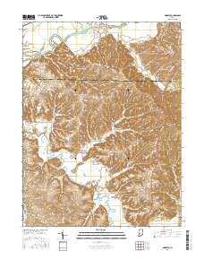 Modesto 2016 topographic map thumbnail