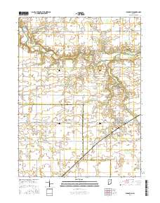 Russiaville 2016 topographic map thumbnail