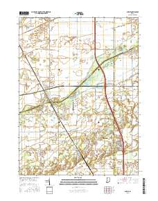 Shelby 2016 topographic map thumbnail