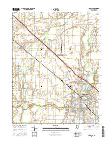 Shelbyville 2016 topographic map thumbnail
