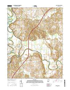 Sandy Hook 2016 topographic map thumbnail