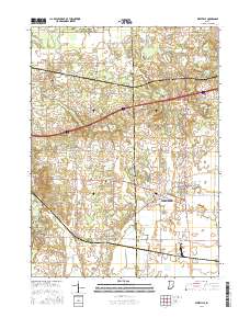 Westville 2016 topographic map thumbnail