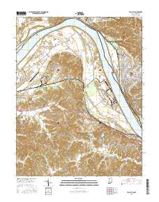 Tell City 2016 topographic map thumbnail