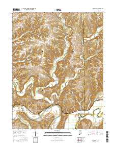 Tunnelton 2016 topographic map thumbnail