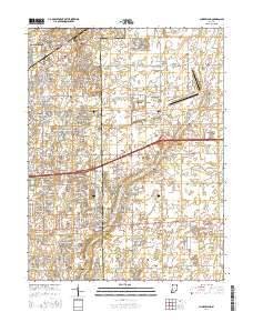Cumberland 2016 topographic map thumbnail