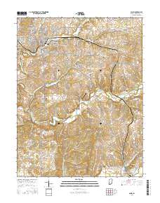 Salem 2016 topographic map thumbnail