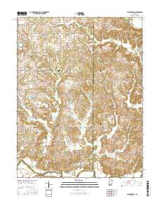 Alfordsville 2016 topographic map thumbnail