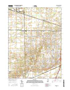 Arcola 2016 topographic map thumbnail