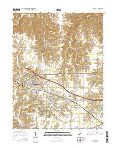 Batesville 2016 topographic map thumbnail