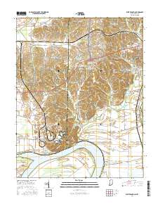 West Franklin 2016 topographic map thumbnail