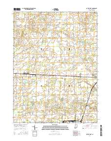 Butler West 2016 topographic map thumbnail