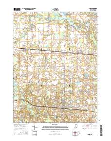 Albion 2016 topographic map thumbnail