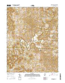 Fredericksburg 2016 topographic map thumbnail