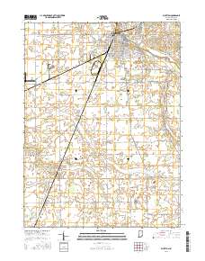 Bluffton 2016 topographic map thumbnail