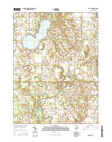 Bass Lake 2016 topographic map thumbnail