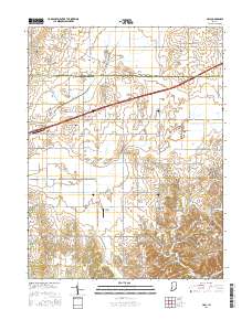 Hall 2016 topographic map thumbnail