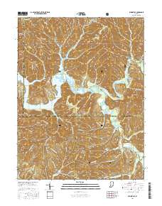 Elkinsville 2016 topographic map thumbnail